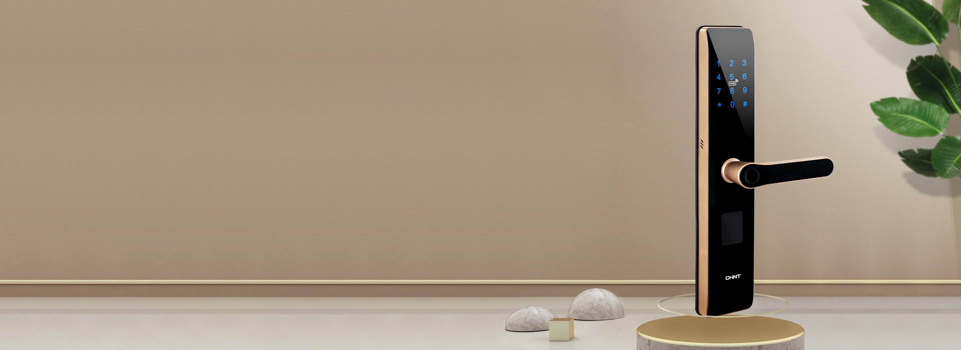 LOCK1-05系列一握开智能锁 888集团...