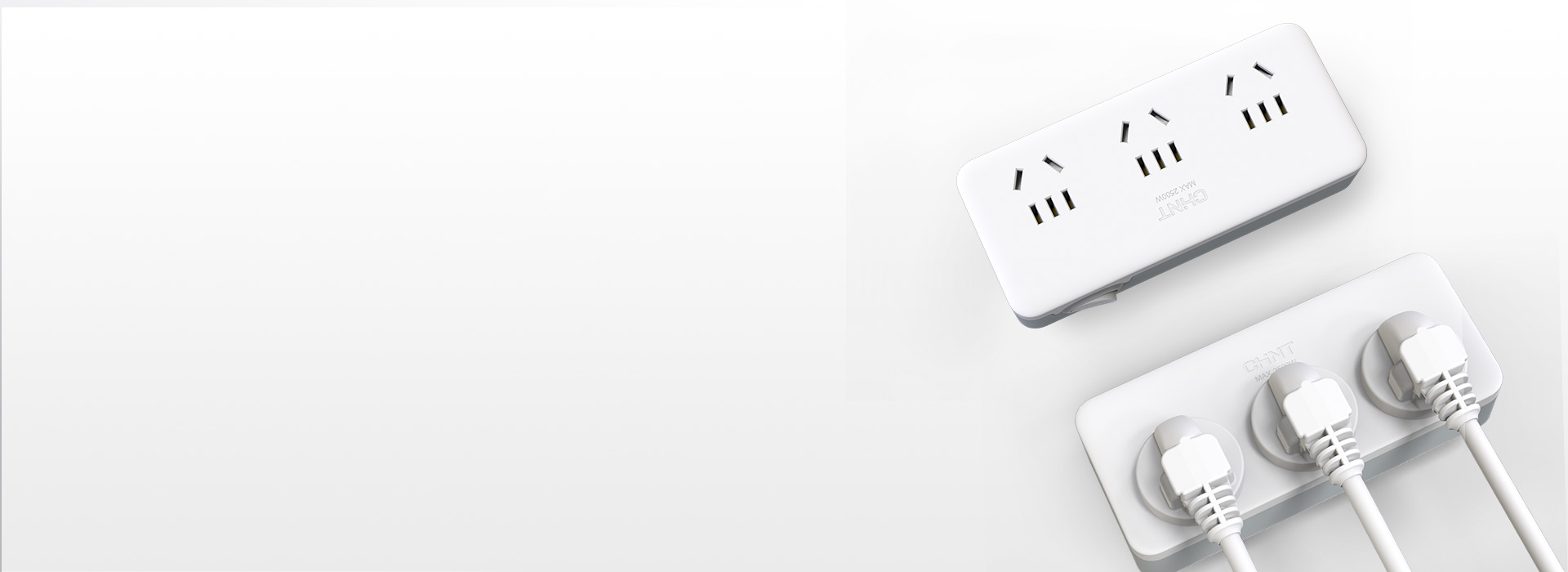 大间距设计，插头不打架 Sunrise...