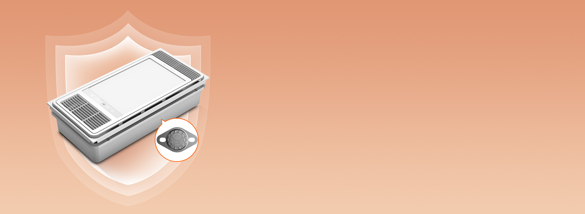 过热保护，为安全加一道屏障 内置105...