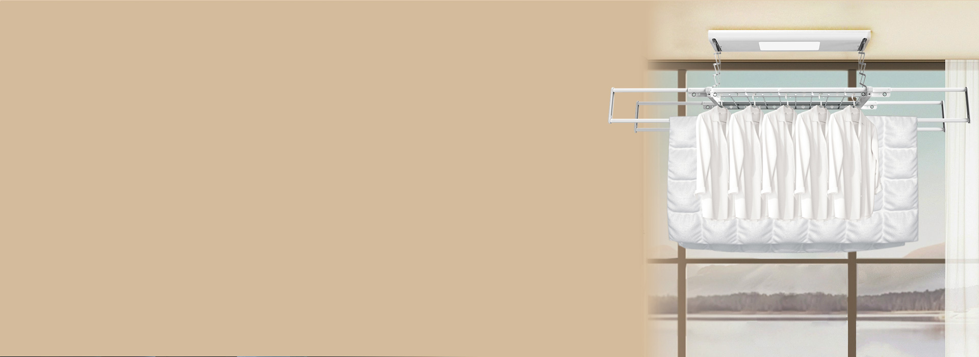 多功能伸缩四杆，衣被可同晒 888集团NEJ...