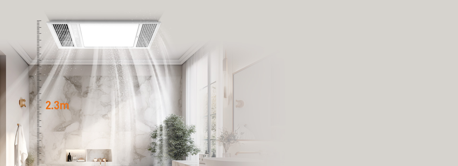 强劲送风，快速换气 150mm大风轮，...